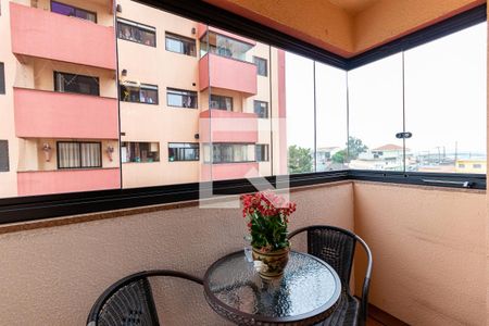 Varanda da Sala de apartamento para alugar com 2 quartos, 55m² em Itaquera, São Paulo