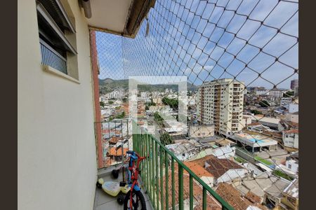 Varanda da Sala de apartamento para alugar com 3 quartos, 80m² em Méier, Rio de Janeiro