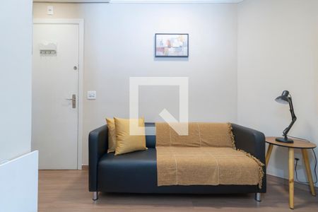 Sala de apartamento para alugar com 1 quarto, 36m² em Vila Nova Conceição, São Paulo