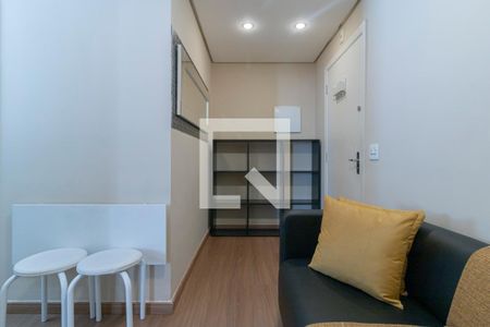 Sala de apartamento para alugar com 1 quarto, 36m² em Vila Nova Conceição, São Paulo