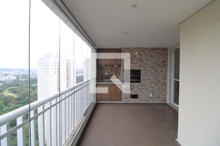 Varanda de apartamento à venda com 4 quartos, 185m² em Jardim Taquaral, São Paulo