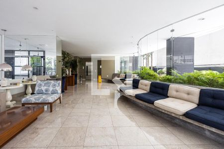 Hall de entrada de apartamento para alugar com 3 quartos, 180m² em Paraíso, São Paulo