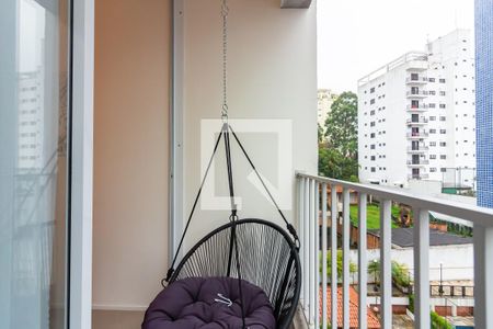 Varanda  de apartamento à venda com 2 quartos, 53m² em Vila São Francisco, Osasco