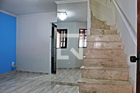 Sala de casa de condomínio para alugar com 2 quartos, 60m² em Vila Nova Curuca, São Paulo