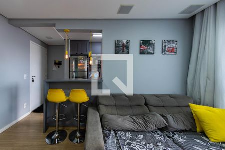 Sala de apartamento para alugar com 2 quartos, 54m² em Jardim Independência, São Paulo
