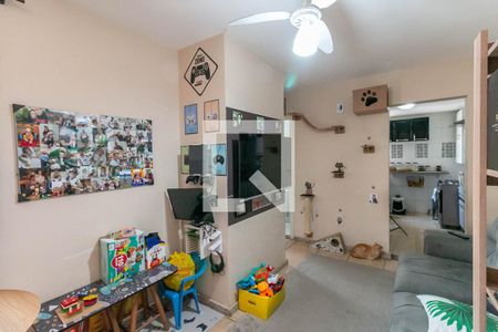 Sala de apartamento à venda com 2 quartos, 48m² em Camargos, Belo Horizonte