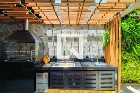 Studio para alugar com 25m², 1 quarto e sem vaga Studio para alugar com 25m², 1 quarto e sem vagaÁrea comum - Churrasqueira