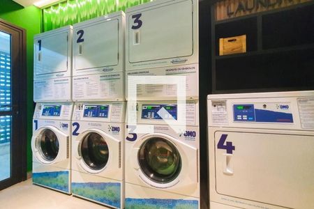 Studio para alugar com 25m², 1 quarto e sem vaga Studio para alugar com 25m², 1 quarto e sem vagaÁrea comum - Lavanderia