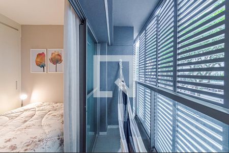 Studio para alugar com 21m², 1 quarto e sem vagaVaranda