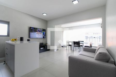 Sala de apartamento à venda com 2 quartos, 76m² em Indianópolis, São Paulo