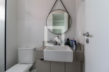 Banheiro da Suíte 1 de apartamento à venda com 2 quartos, 76m² em Indianópolis, São Paulo