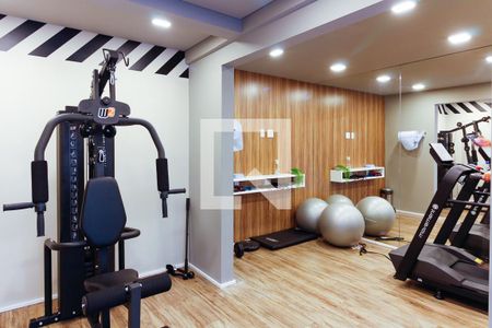 Apartamento à venda com 28m², 1 quarto e sem vagaAcademia