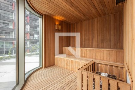 Studio à venda com 39m², 1 quarto e 1 vagaSaúna