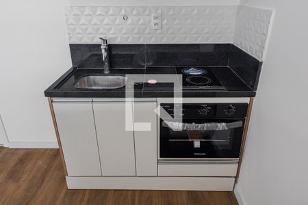 Studio à venda com 39m², 1 quarto e 1 vagaCozinha e Área de Serviço