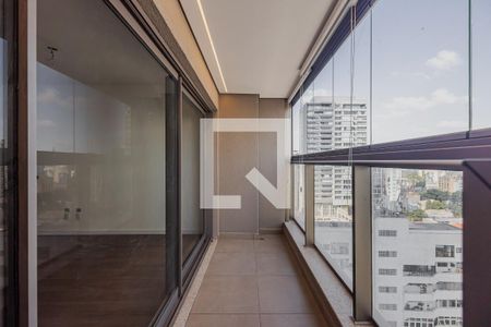 Varanda de kitnet/studio à venda com 1 quarto, 39m² em Pinheiros, São Paulo