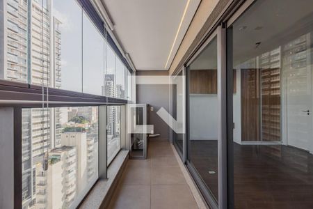 Varanda de kitnet/studio à venda com 1 quarto, 39m² em Pinheiros, São Paulo