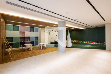 Studio à venda com 39m², 1 quarto e 1 vagaBrinquedoteca
