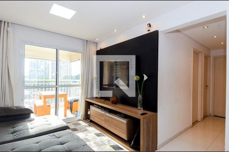 Sala de apartamento à venda com 3 quartos, 75m² em Vila Augusta, Guarulhos