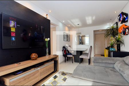 Sala de apartamento à venda com 3 quartos, 75m² em Vila Augusta, Guarulhos