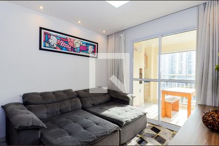 Sala de apartamento à venda com 3 quartos, 75m² em Vila Augusta, Guarulhos