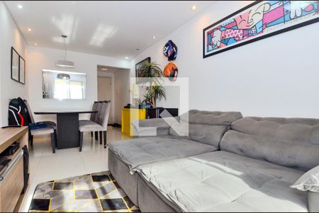 Sala de apartamento à venda com 3 quartos, 75m² em Vila Augusta, Guarulhos