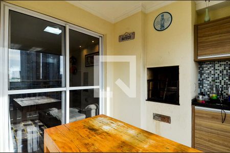 Varanda Gourmet de apartamento à venda com 3 quartos, 75m² em Vila Augusta, Guarulhos