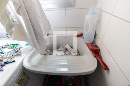 Área de serviço de apartamento à venda com 3 quartos, 100m² em Carandiru, São Paulo