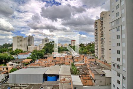 Vista da Sala de apartamento para alugar com 2 quartos, 36m² em Paraisópolis, São Paulo