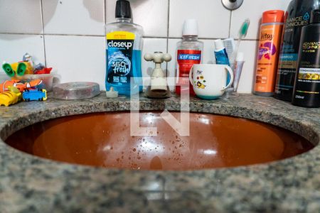 Banheiro da Suíte Detalhe de casa à venda com 6 quartos, 190m² em Vila Guarani (zona Sul), São Paulo