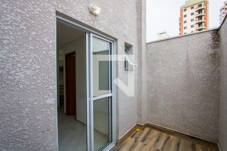 Área externa do quarto 1 de apartamento para alugar com 2 quartos, 50m² em Jardim Bela Vista, Santo André