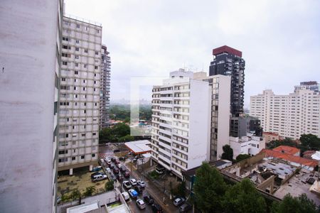 Vista da Sala de apartamento para alugar com 1 quarto, 32m² em Pinheiros, São Paulo