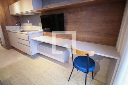 Sala de apartamento para alugar com 1 quarto, 32m² em Pinheiros, São Paulo