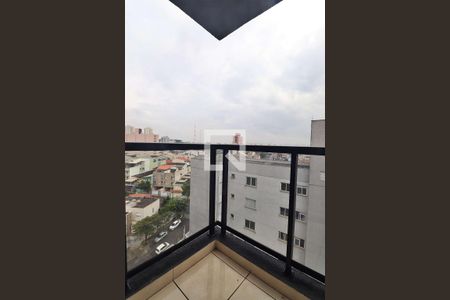 Varanda da Sala de apartamento à venda com 2 quartos, 100m² em Vila Curuçá, Santo André