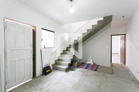 Casa 1 - Sala de casa à venda com 7 quartos, 256m² em Vila Antonina, São Paulo