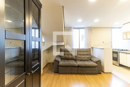 Sala de apartamento para alugar com 1 quarto, 75m² em Santa Cecilia, São Paulo