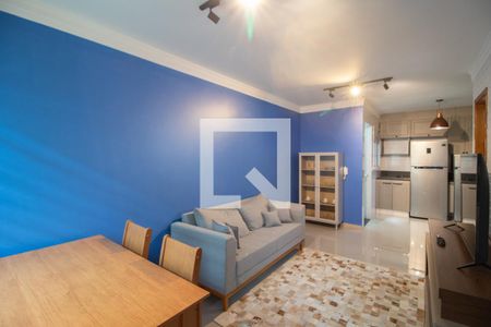 Sala de casa de condomínio à venda com 2 quartos, 70m² em Vila Isolina Mazzei, São Paulo