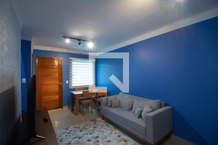 Sala de casa de condomínio à venda com 2 quartos, 70m² em Vila Isolina Mazzei, São Paulo