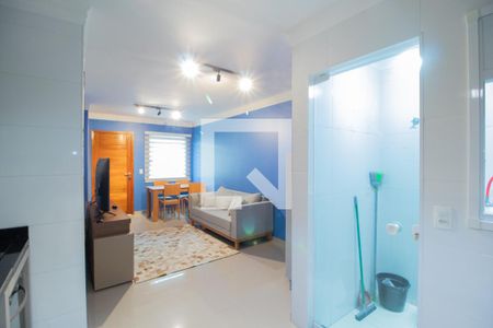 Cozinha de casa de condomínio à venda com 2 quartos, 70m² em Vila Isolina Mazzei, São Paulo