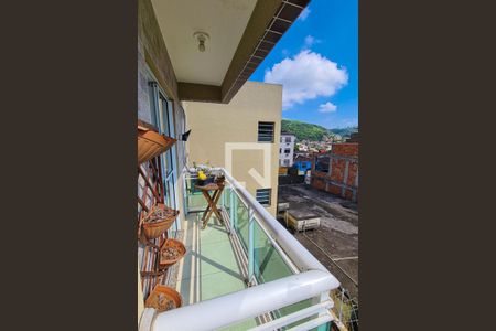 Varanda da Sala de apartamento para alugar com 1 quarto, 37m² em Cascadura, Rio de Janeiro