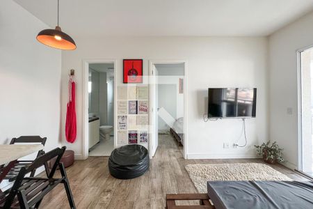 Sala de apartamento para alugar com 1 quarto, 38m² em Barra Funda, São Paulo