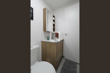 Studio para alugar com 26m², 1 quarto e sem vagaBanheiro da Suíte