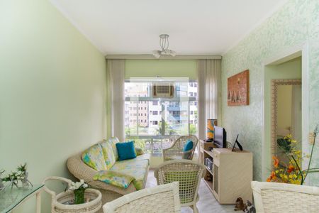 Sala de apartamento para alugar com 3 quartos, 70m² em Enseada, Guarujá