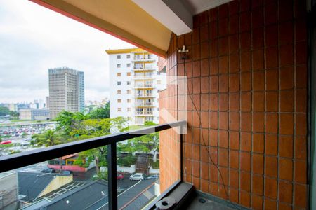 Varanda da sala de apartamento à venda com 3 quartos, 133m² em Vila Bastos, Santo André
