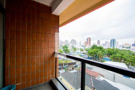 Varanda da sala de apartamento à venda com 3 quartos, 133m² em Vila Bastos, Santo André