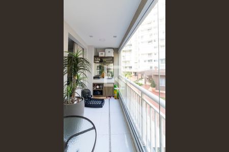 Varanda da Sala de apartamento para alugar com 3 quartos, 74m² em Mooca, São Paulo