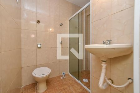 Banheiro de kitnet/studio para alugar com 1 quarto, 28m² em Bela Vista, São Paulo