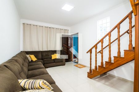 Sala de casa para alugar com 3 quartos, 150m² em Matriz, Mauá