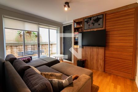 Sala de TV de casa para alugar com 3 quartos, 150m² em Brooklin Paulista, São Paulo