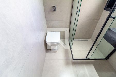 Banheiro de kitnet/studio para alugar com 1 quarto, 44m² em Campos Elíseos, São Paulo