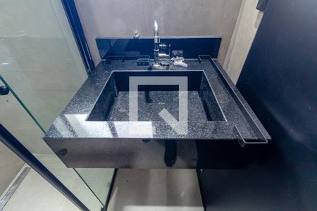 Banheiro de kitnet/studio para alugar com 1 quarto, 44m² em Campos Elíseos, São Paulo